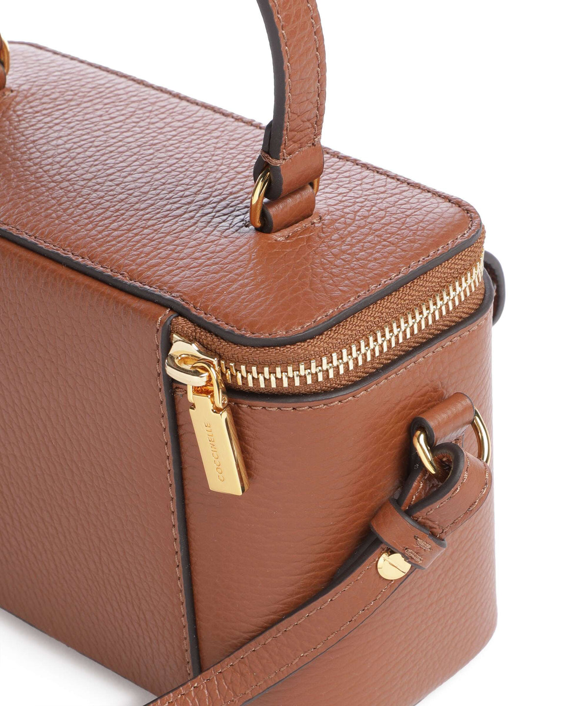 Coccinelle Beat Generation Crossbody bag cognac
