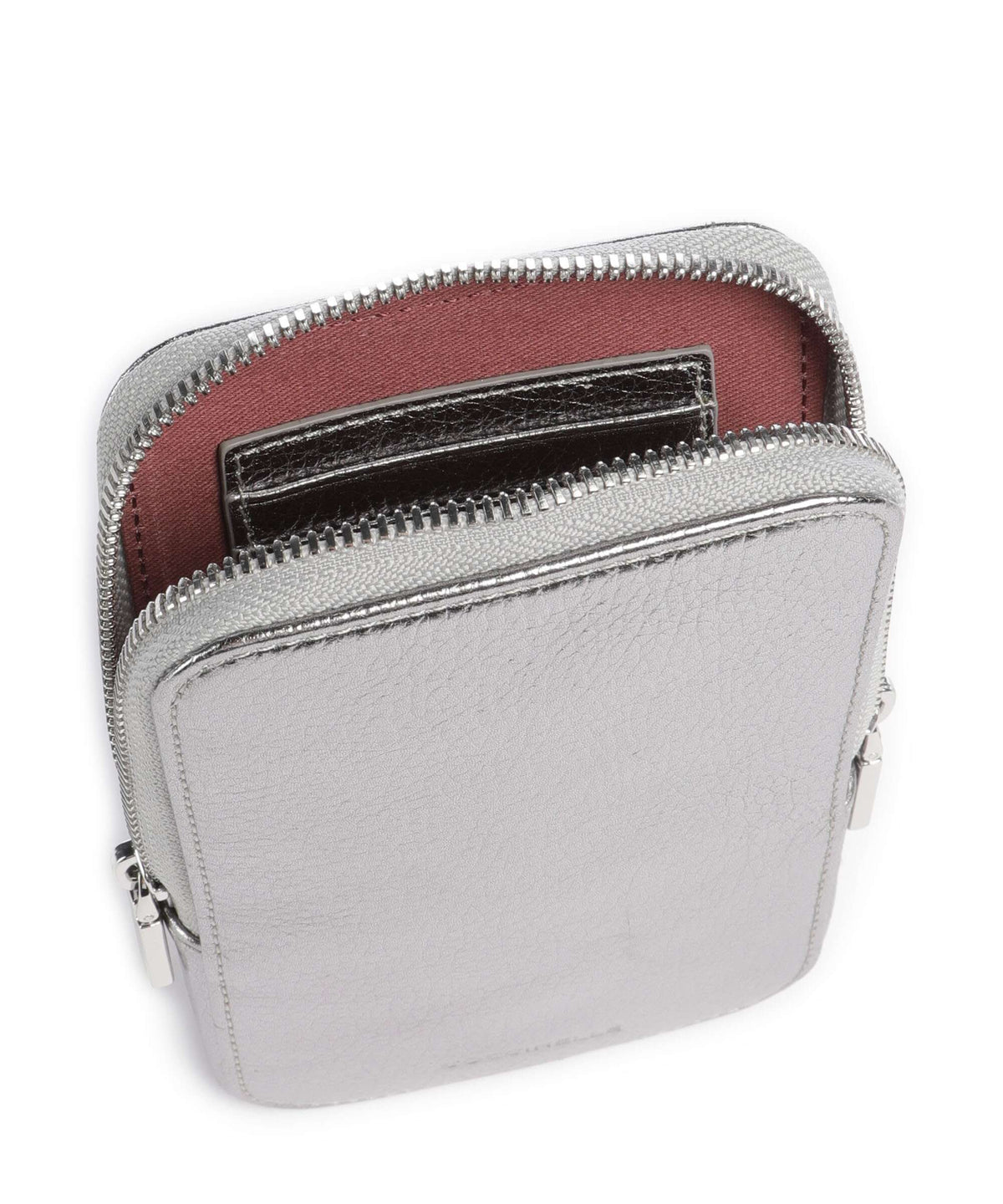 Coccinelle Flor Phone bag steel