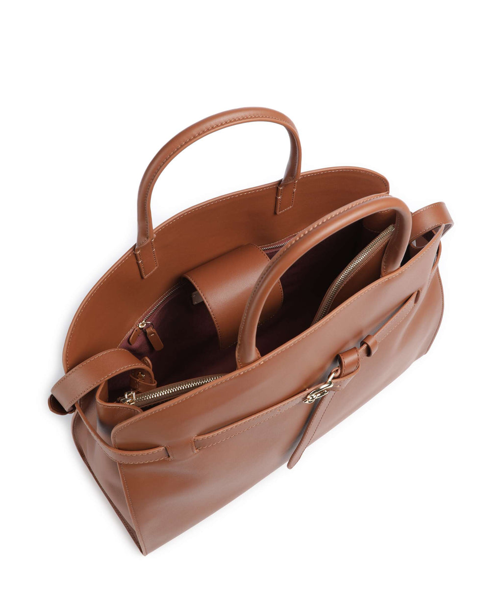 Coccinelle Sabine Handbag cognac