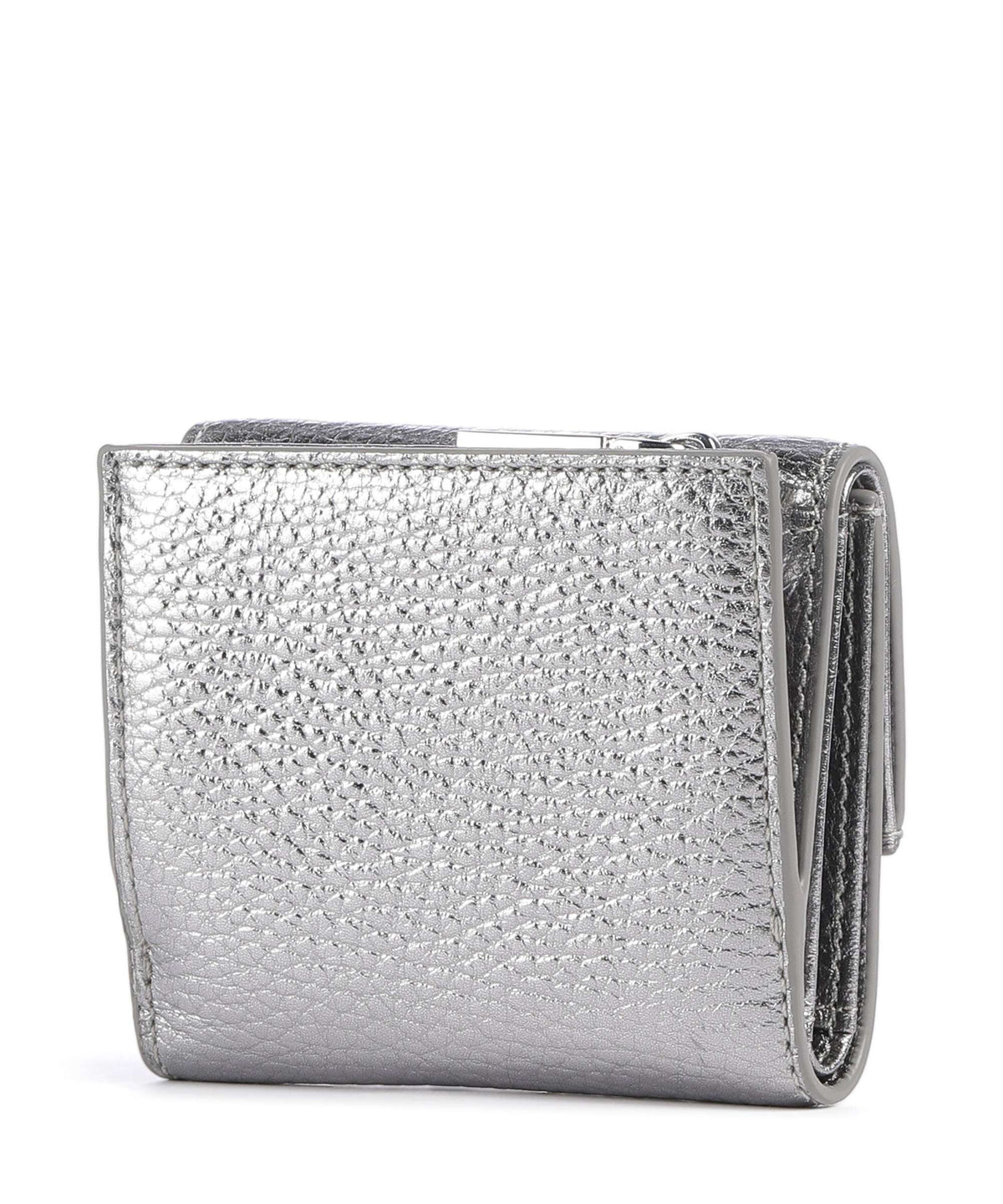 Coccinelle Metallic Soft Wallet steel