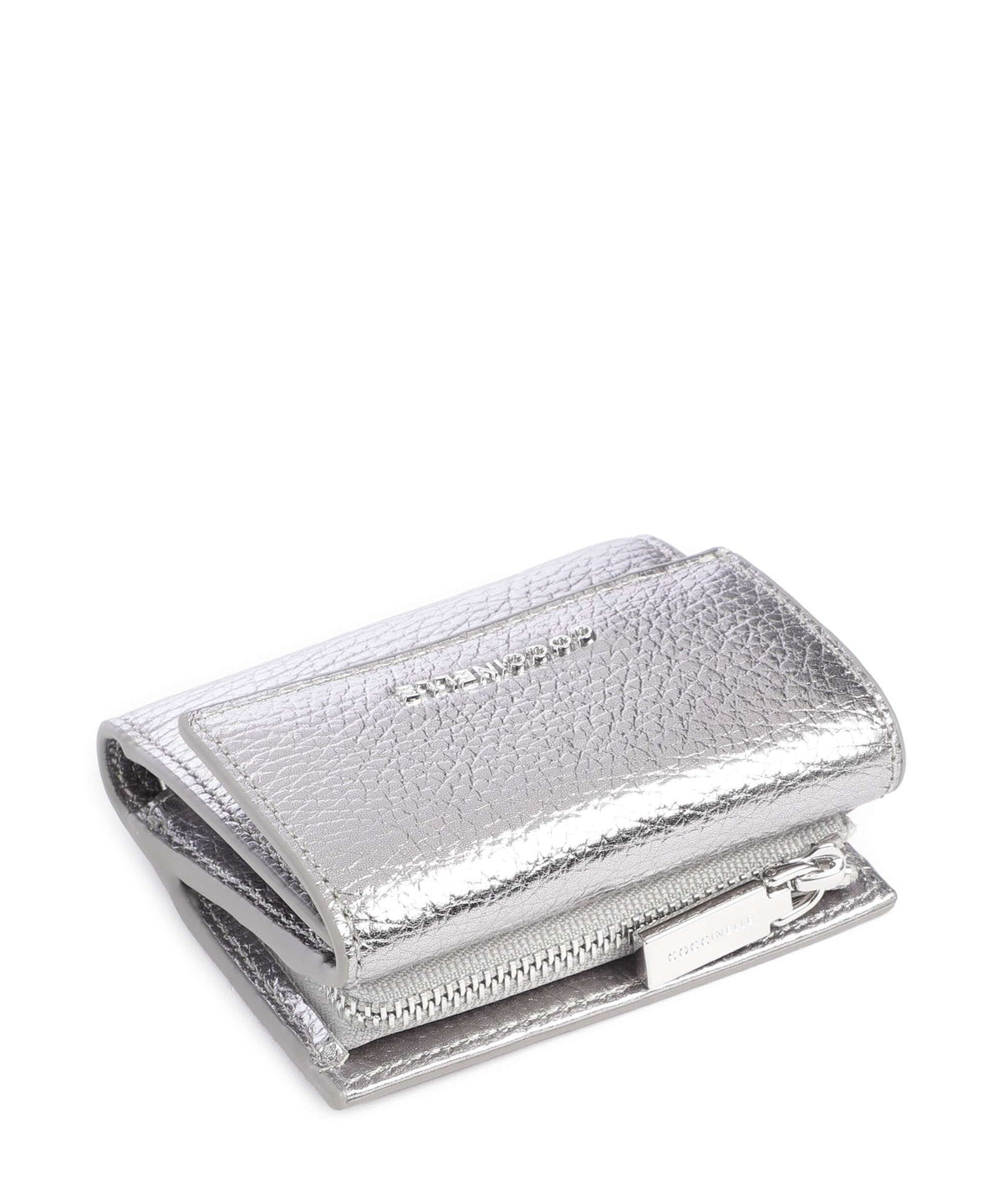 Coccinelle Metallic Soft Wallet steel