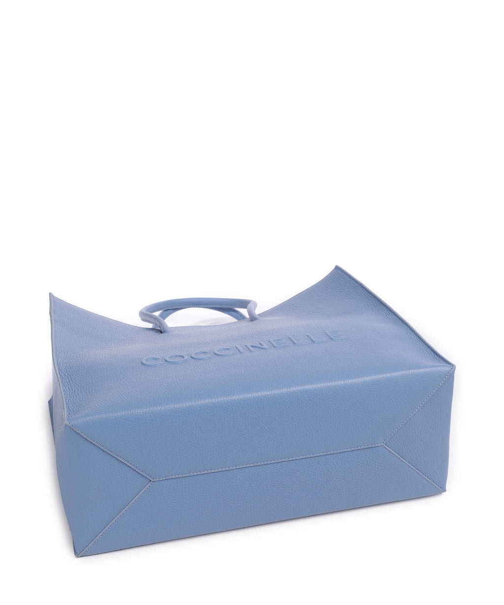 Coccinelle Myrtha Maxi Logo Tote bag azul