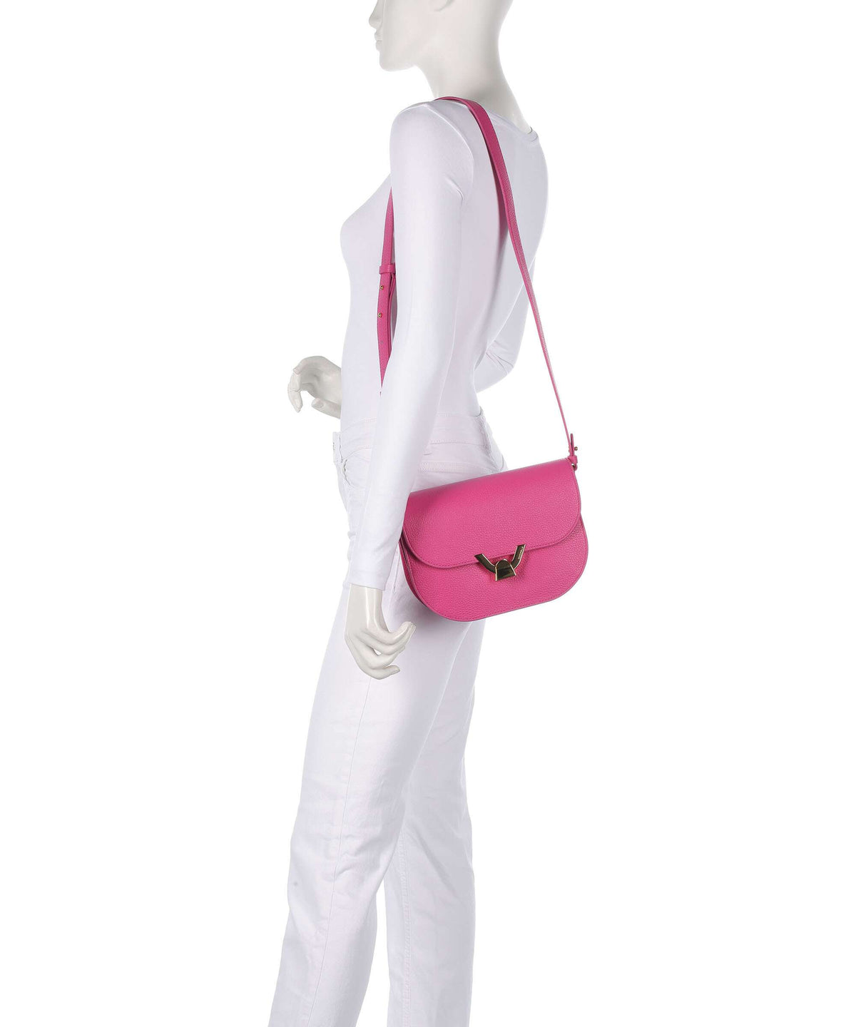 Coccinelle Dew Crossbody bag new fucsia