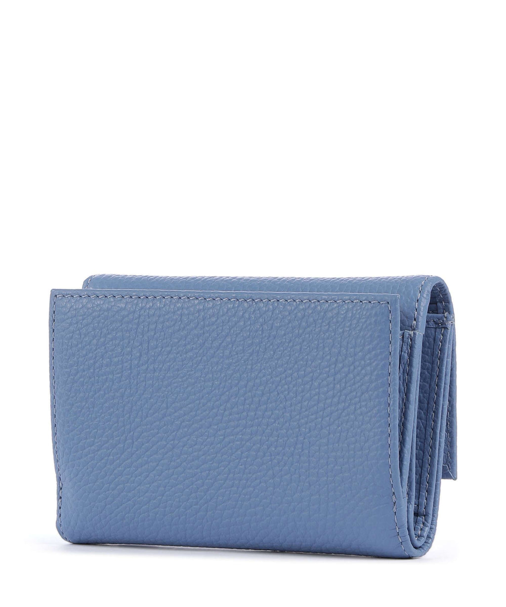 Coccinelle Metallic Soft Wallet azul