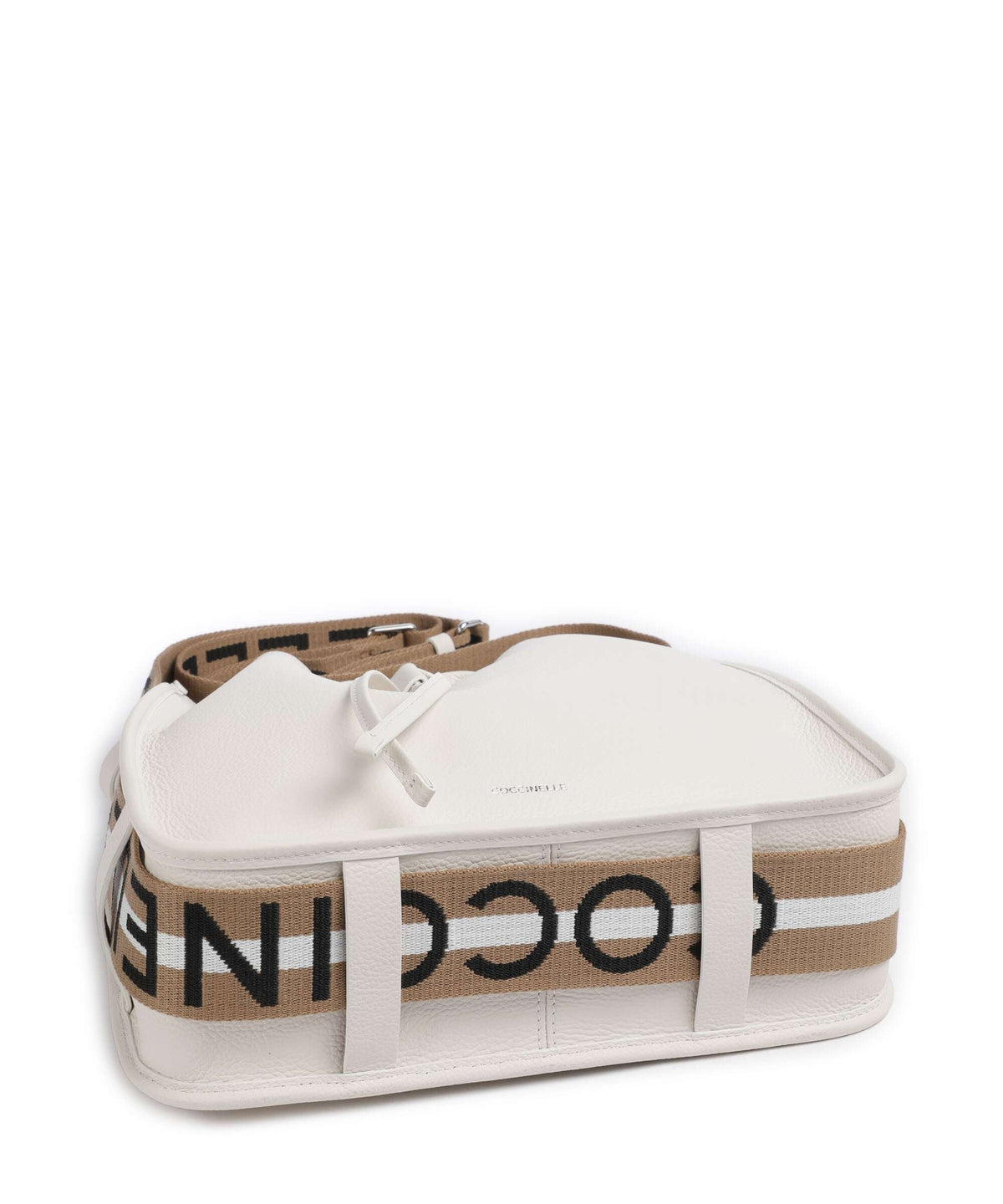 Coccinelle Raquel Bucket bag blanco/skin
