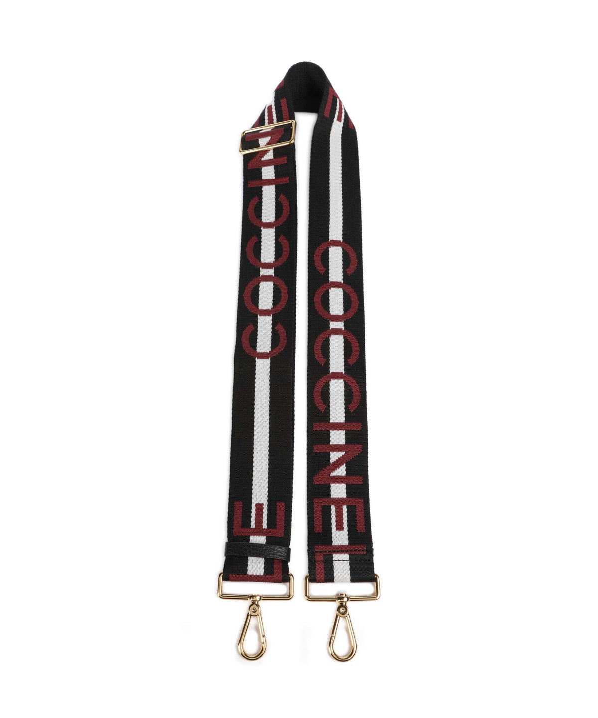 Coccinelle Nastro Signature Bag strap multicolour/noir