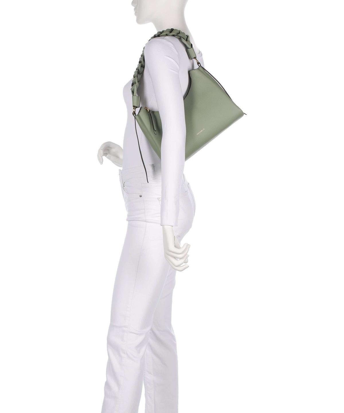 Coccinelle Boheme Grana Double Shoulder bag greenery/rosett