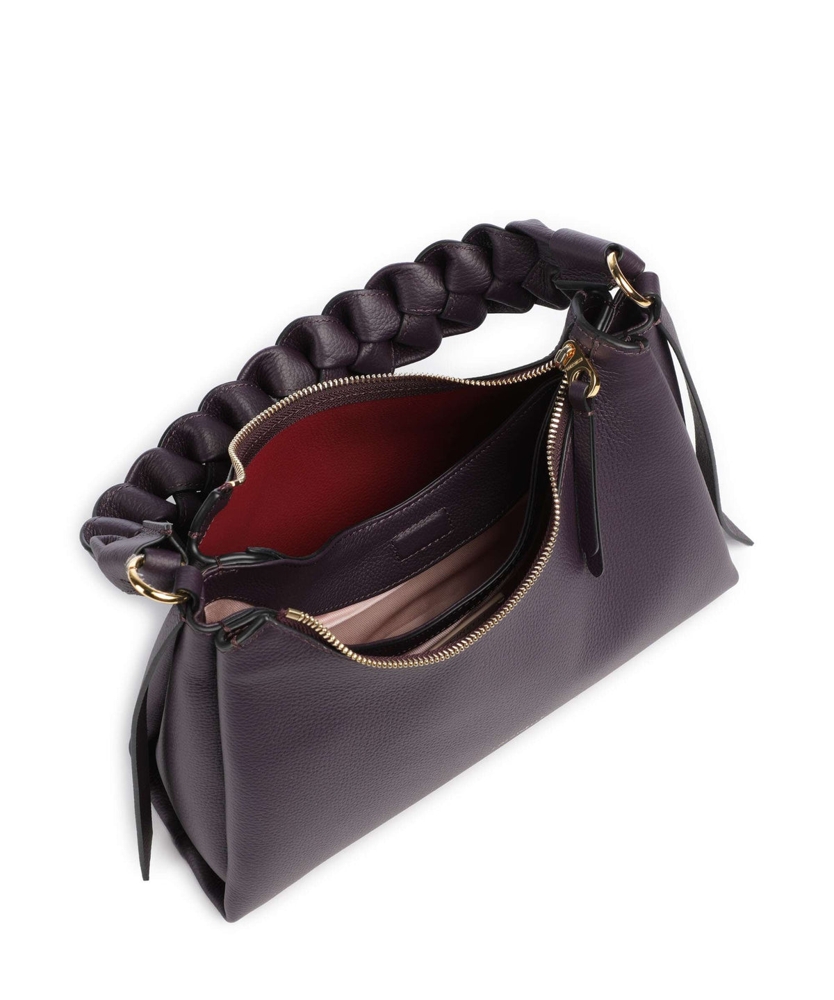 Coccinelle Boheme Grana Double Shoulder bag prune/ribes