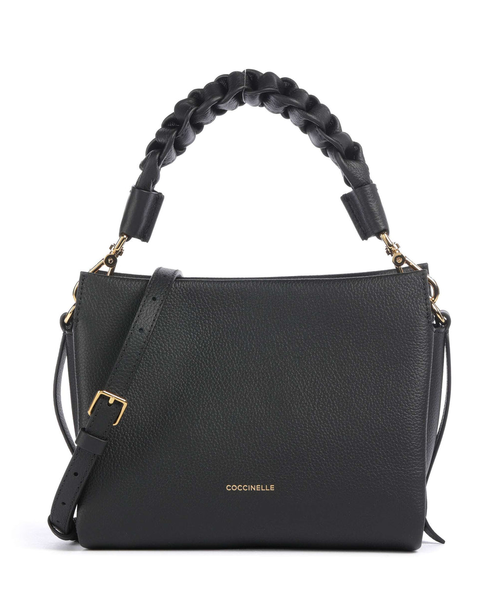 Coccinelle Boheme Grana Double Handbag noir/cognac