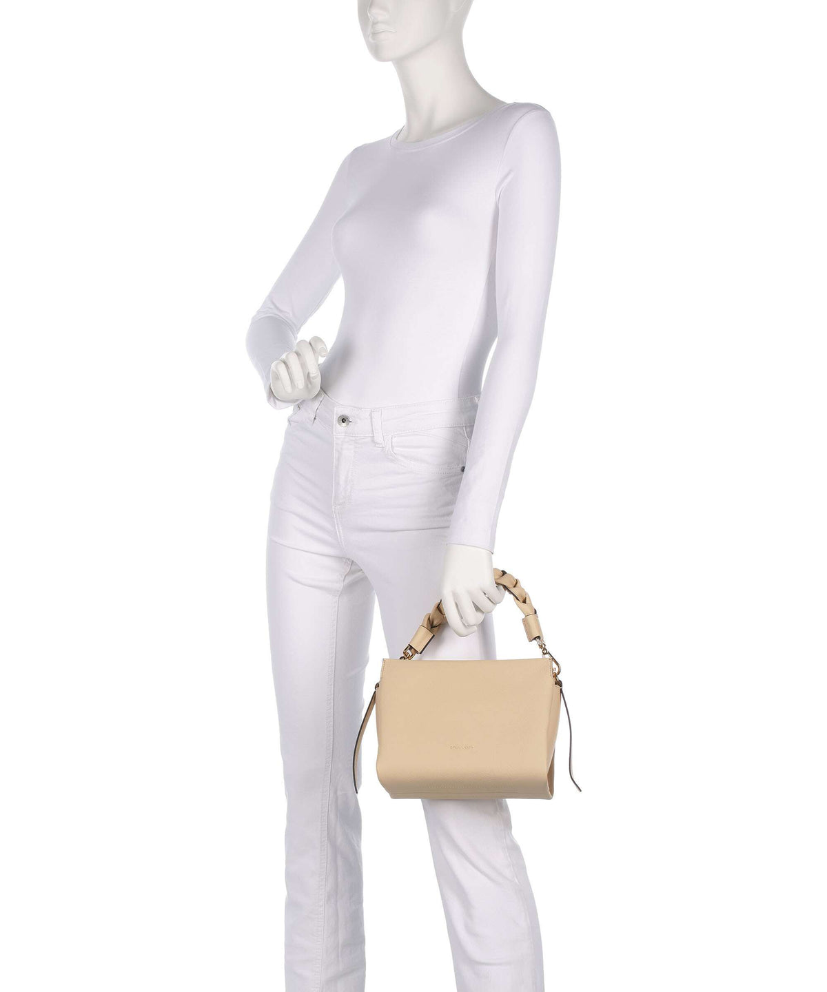 Coccinelle Boheme Grana Double Handbag betulla/cognac