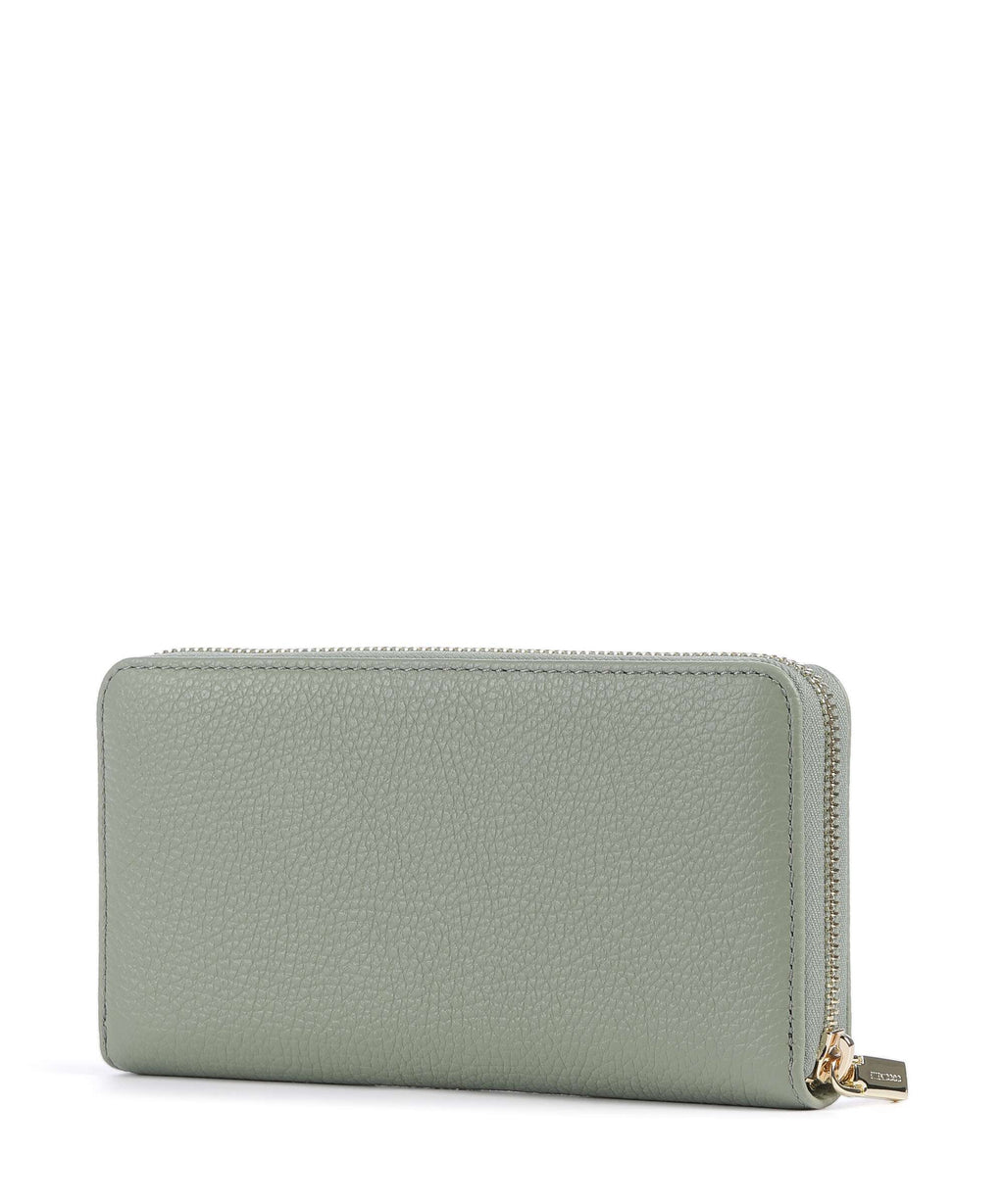 Coccinelle Metallic Soft Wallet greenery