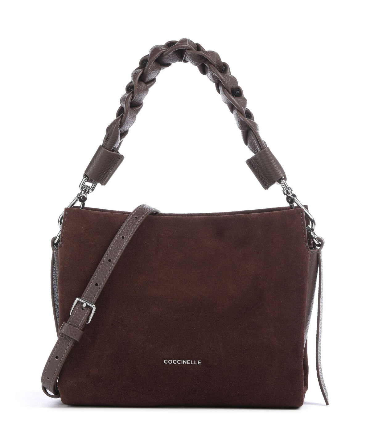 Coccinelle Boheme Suede Handbag brunette