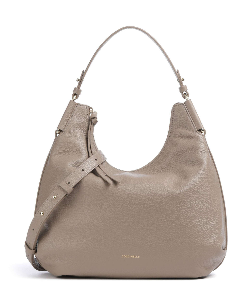 Coccinelle Rebekka Hobo bag warm taupe