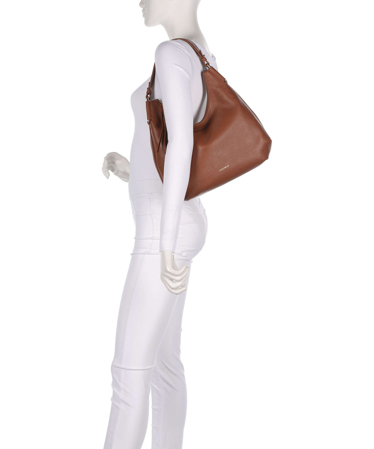 Coccinelle Rebekka Hobo bag cognac