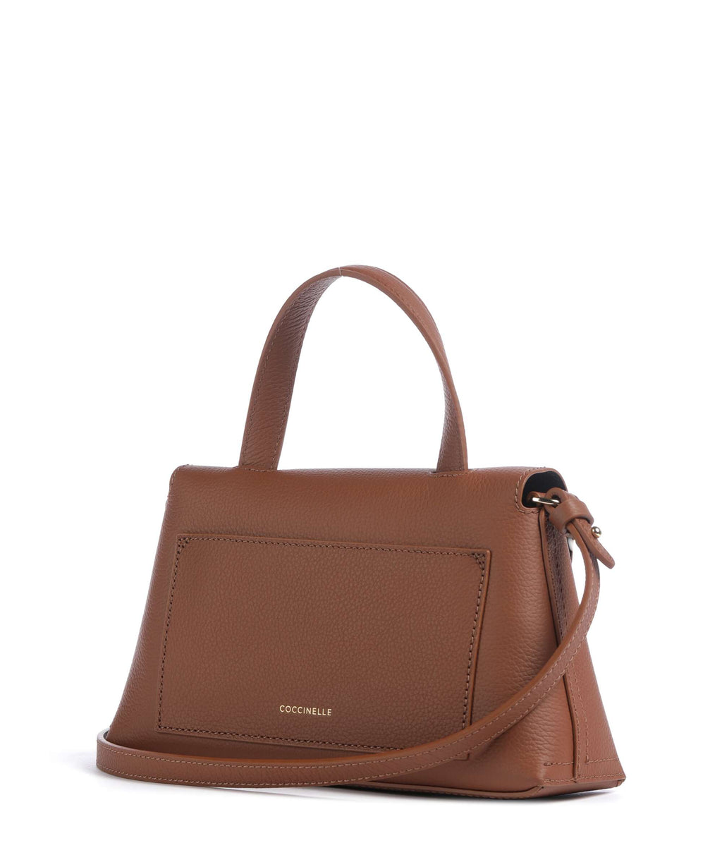 Coccinelle Nikla Handbag cognac/noir