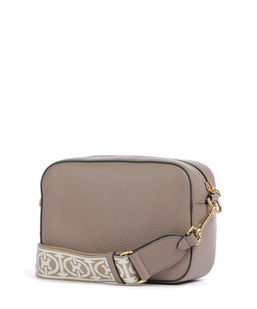 Coccinelle Beat Soft Ribbon Crossbody bag warm taupe