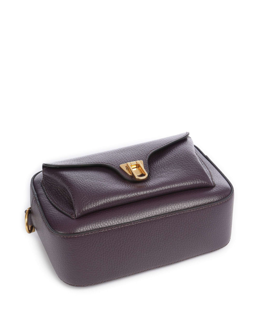 Coccinelle Beat Soft Ribbon Crossbody bag prune