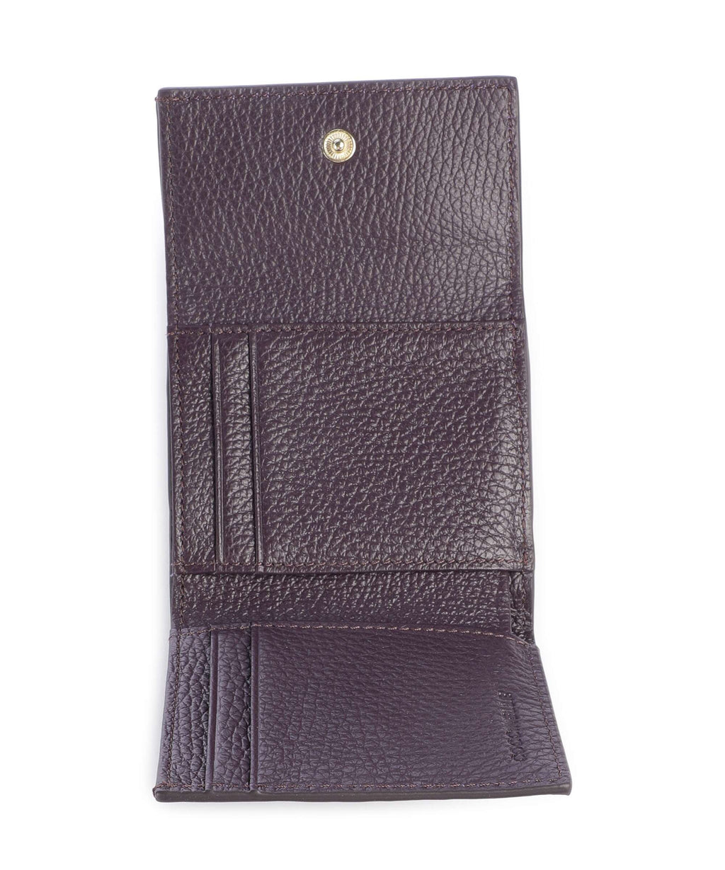 Coccinelle Metallic Soft Wallet prune