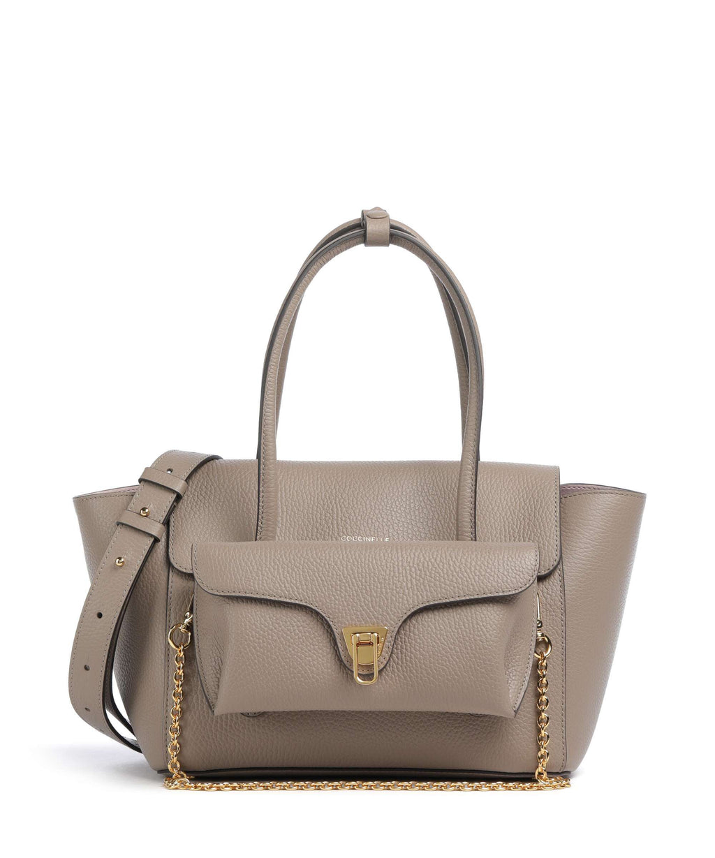 Coccinelle Beat Double Handbag warm taupe