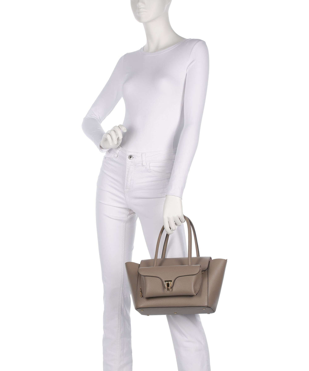 Coccinelle Beat Double Handbag warm taupe