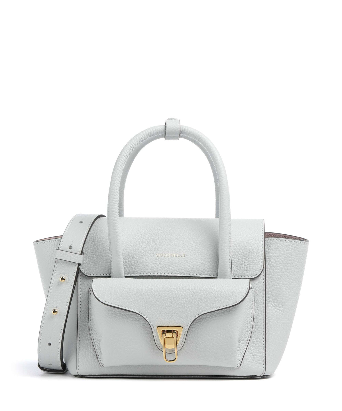 Coccinelle Beat Double Handbag snow