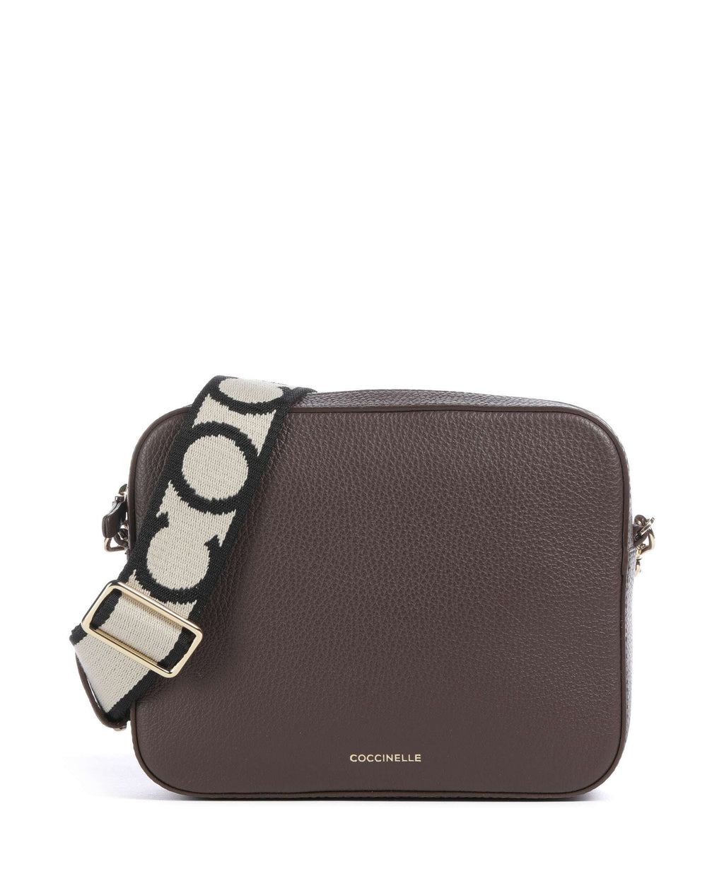Coccinelle Tebe Crossbody bag brunette