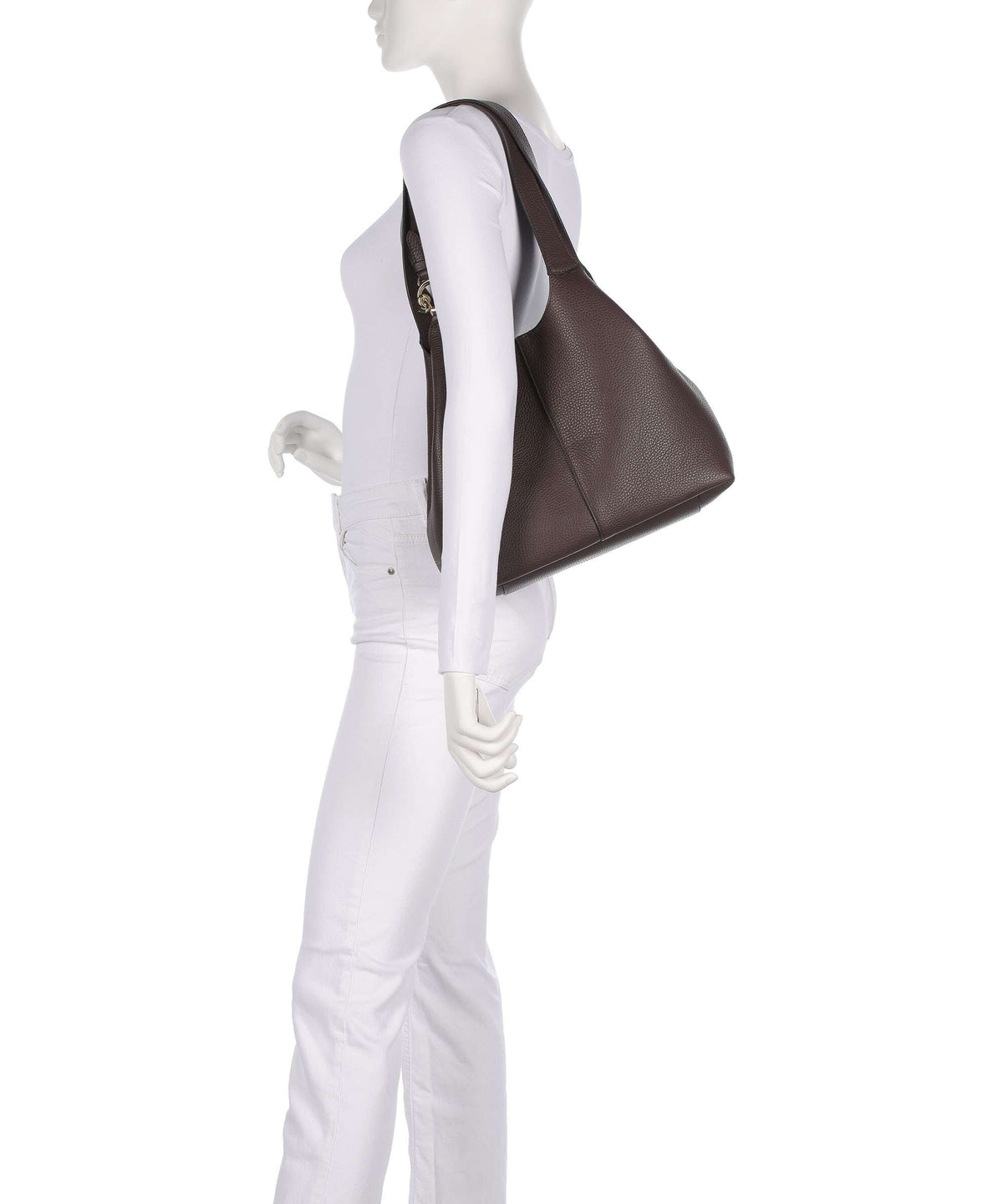 Coccinelle C-Easy Hobo bag brunette