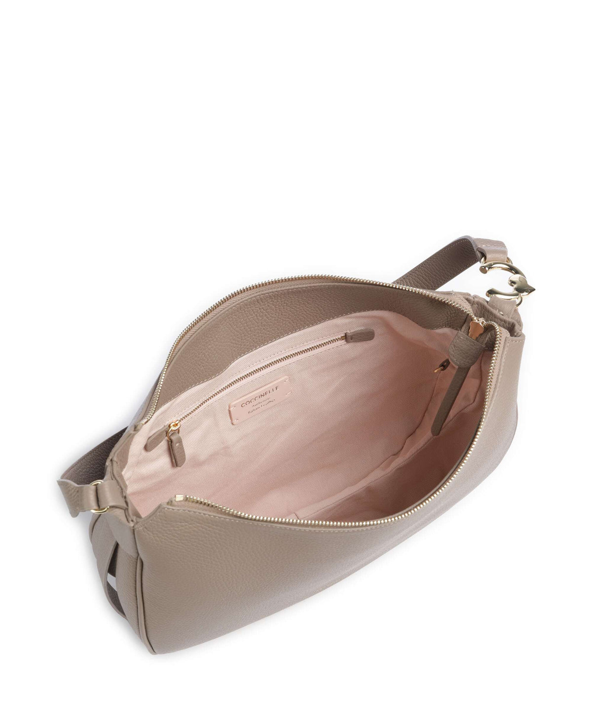 Coccinelle C-Easy Hobo bag warm taupe