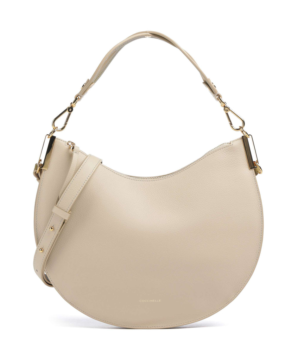 Coccinelle Sunup Hobo bag sandshell/seagrass