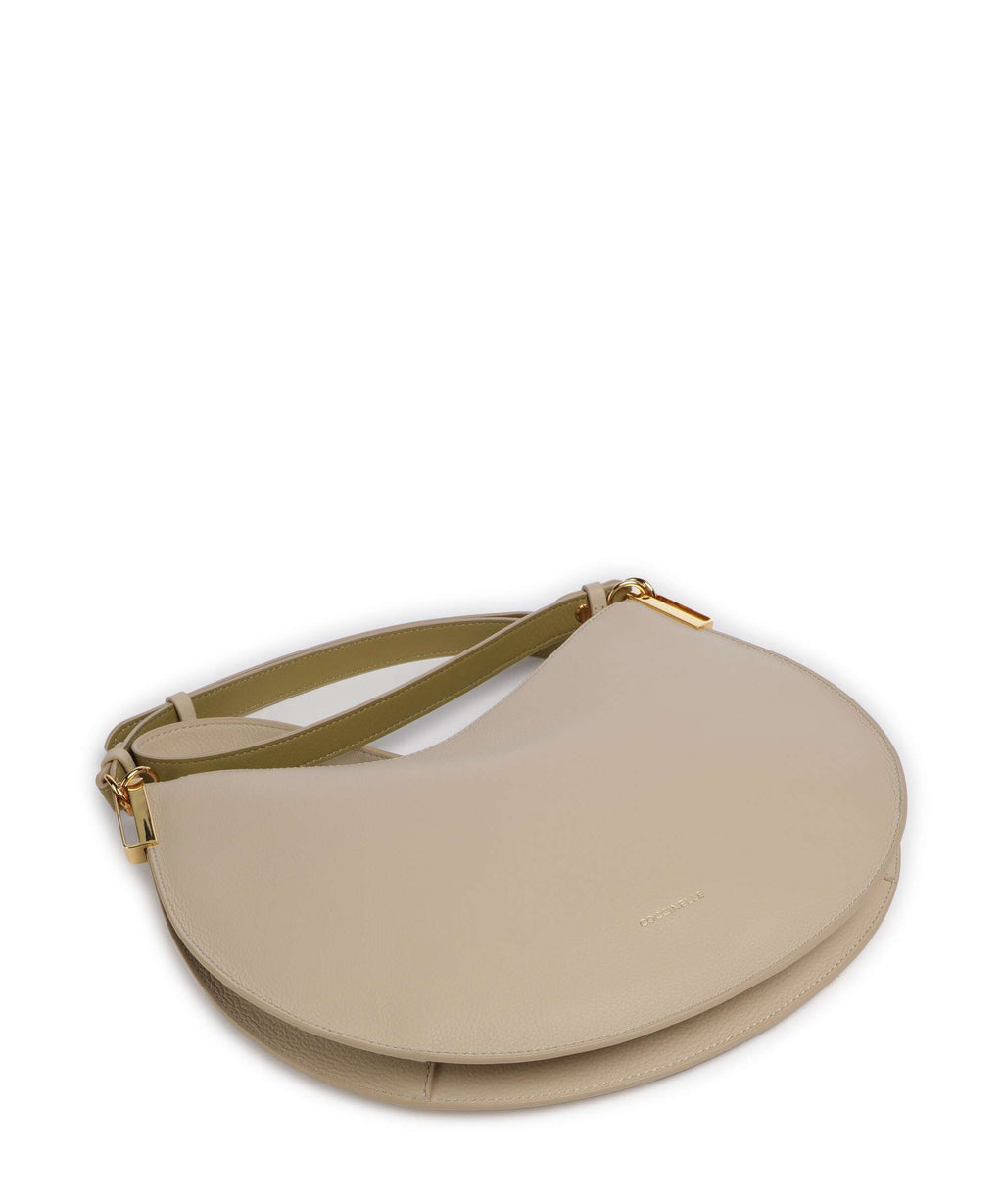 Coccinelle Sunup Hobo bag sandshell/seagrass