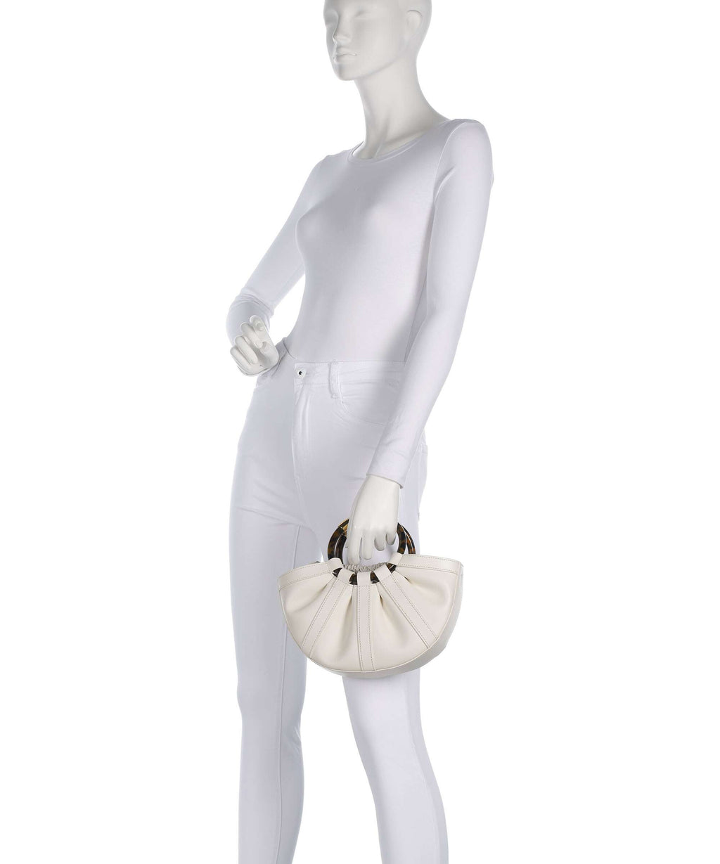 Coccinelle Shell Handbag pearl