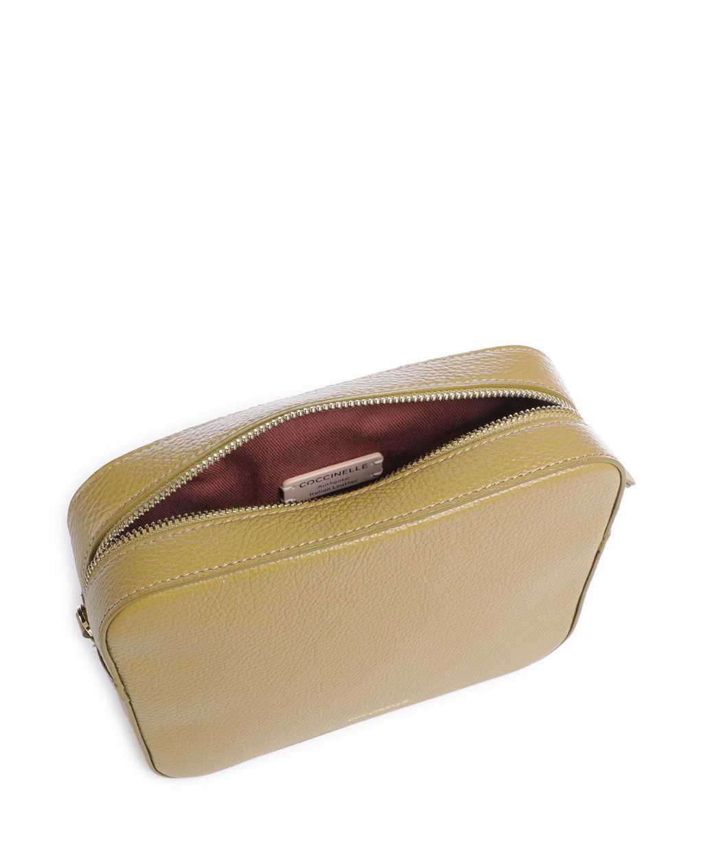 Coccinelle Tebe Crossbody bag seagrass