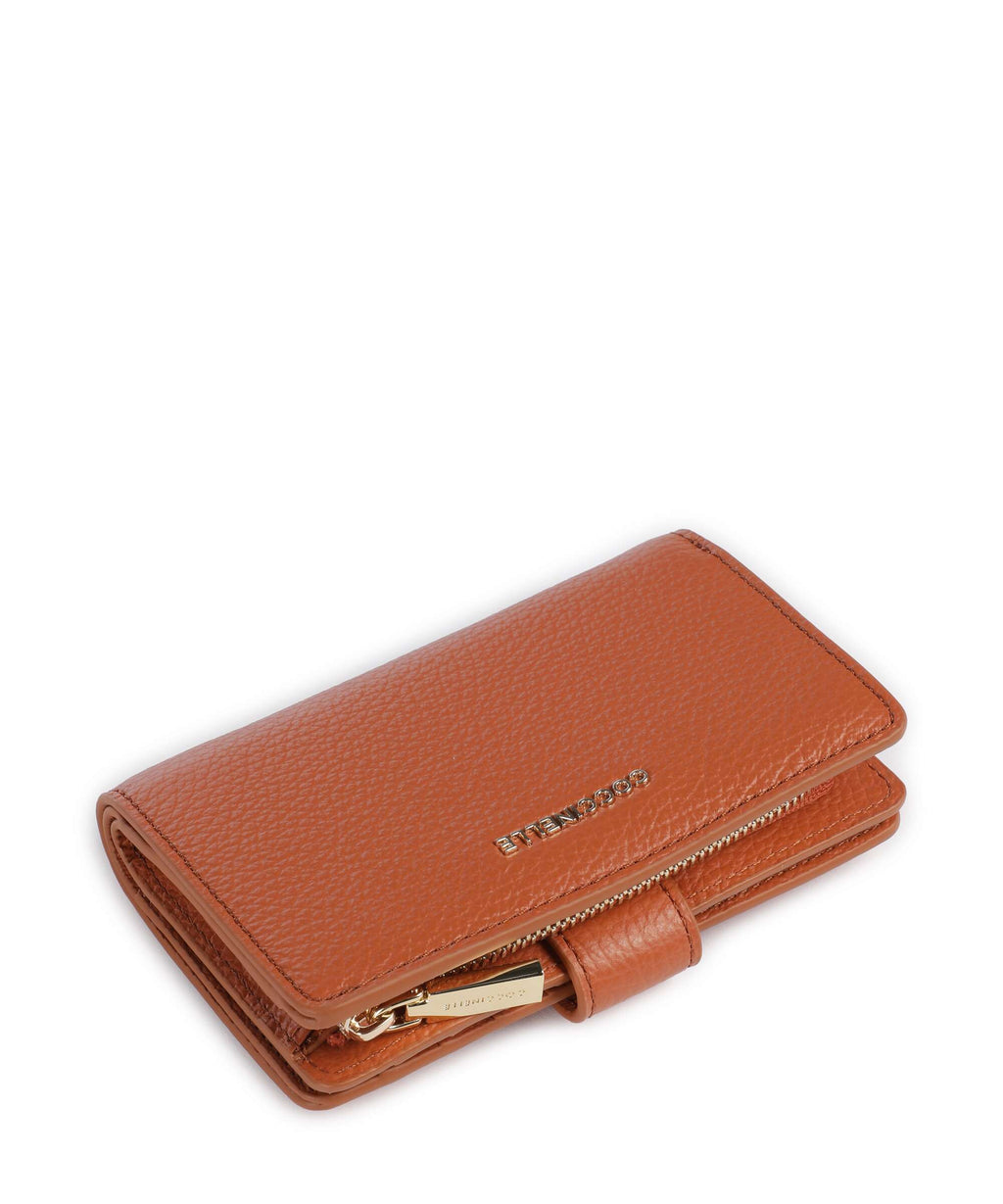 Coccinelle Metallic Soft Wallet crab
