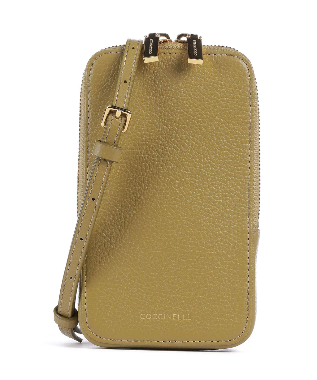 Coccinelle Flor Phone bag seagrass