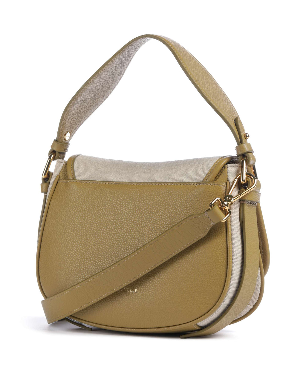 Coccinelle Mavery Canvas Handbag natural/seagrass