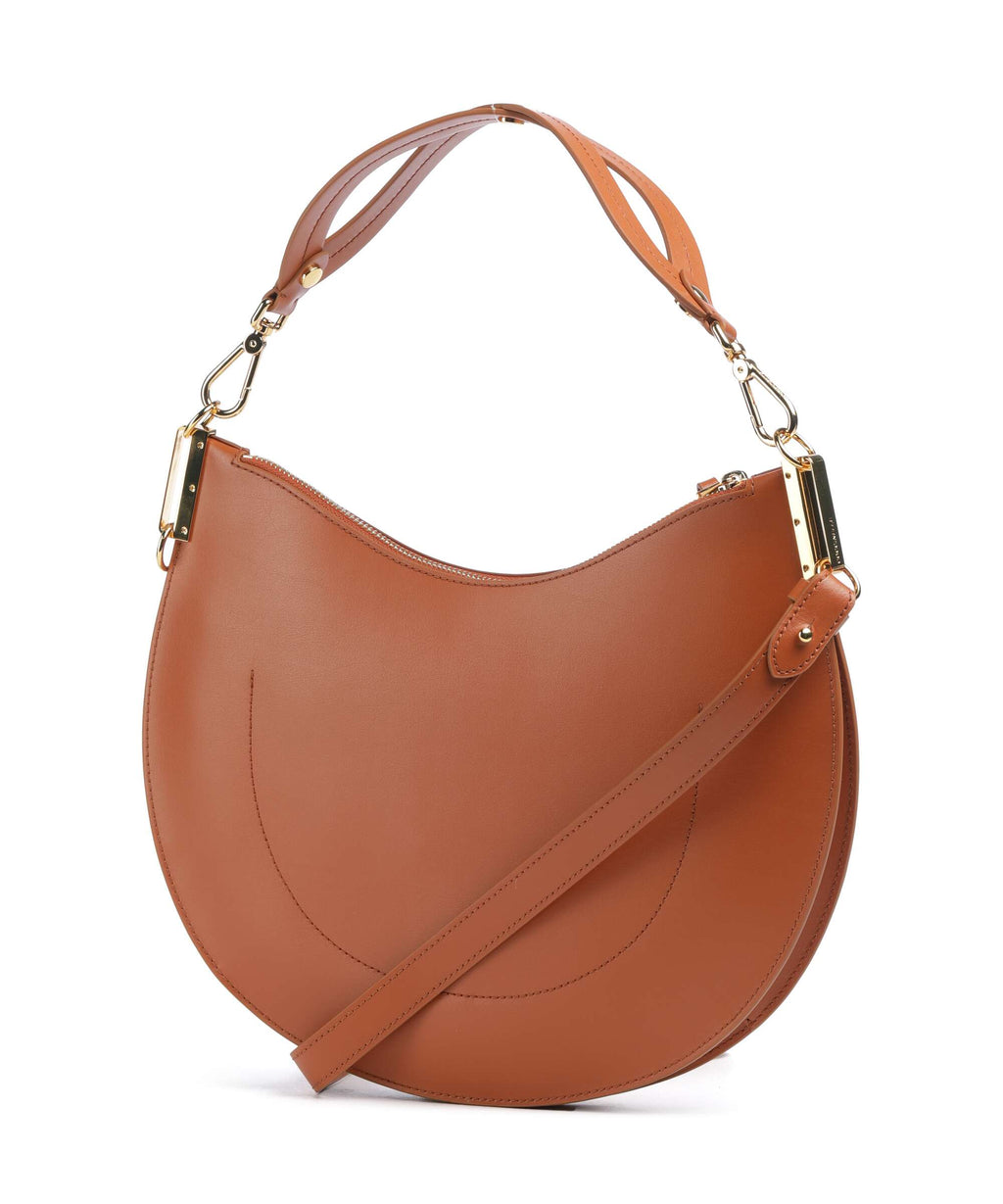 Coccinelle Sunup Monogram Sangallo Hobo bag crab