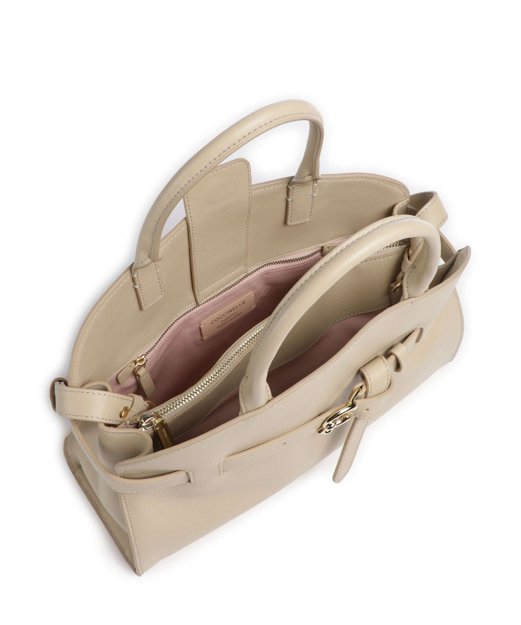 Coccinelle Sabine Handbag sandshell