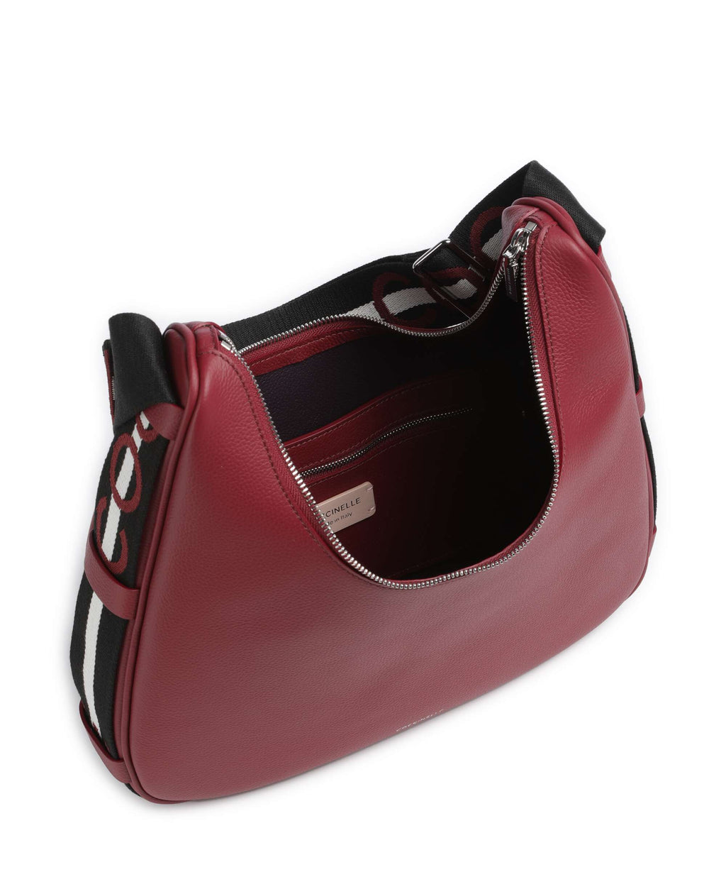 Coccinelle Raquel Hobo bag ribes/prune