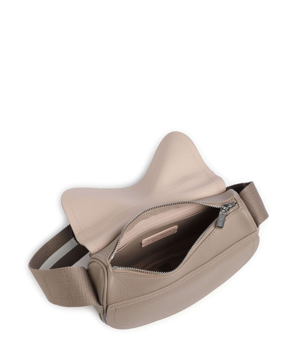 Coccinelle Raquel Crossbody bag warm taupe/rosette