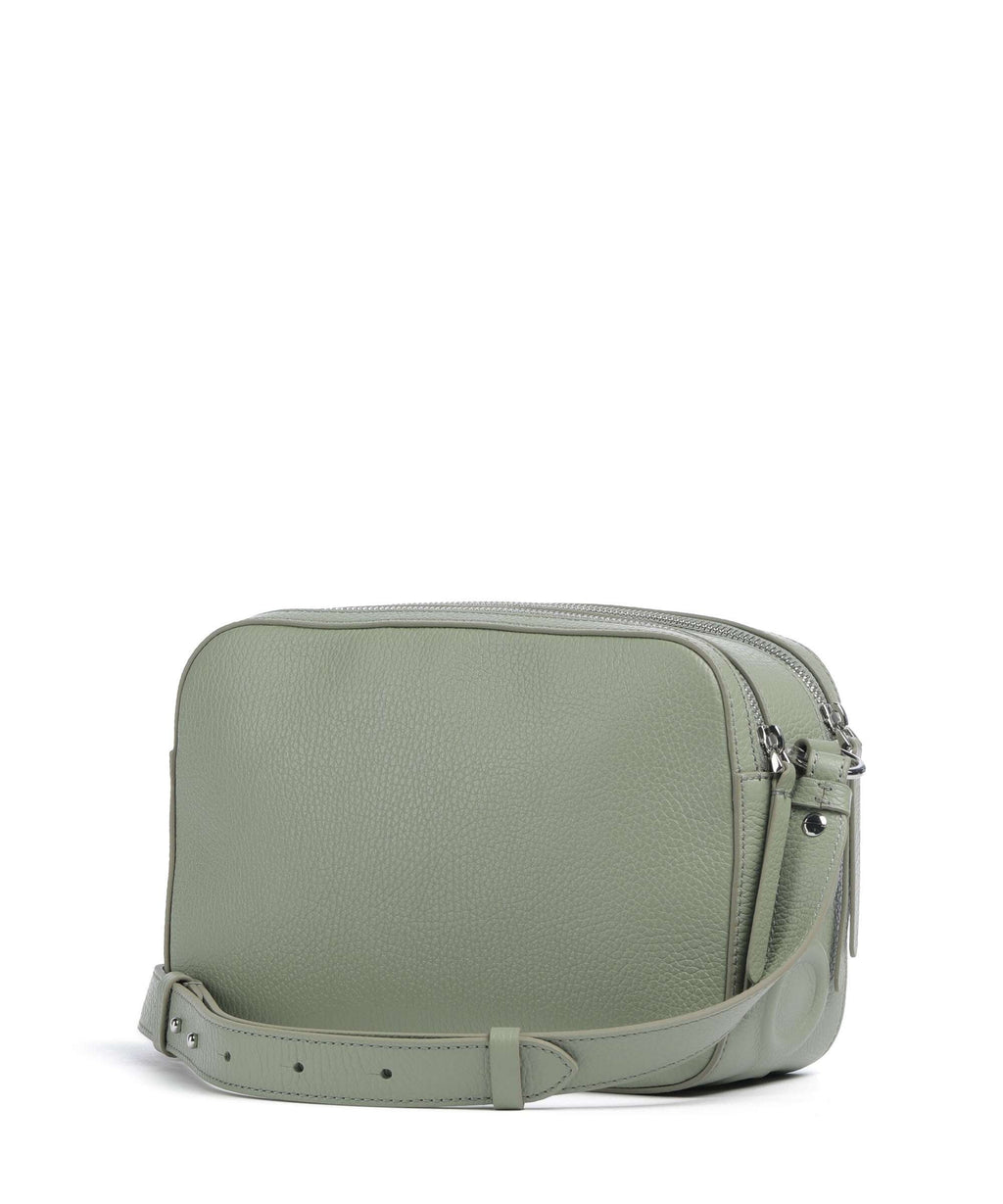 Coccinelle Myrtha Maxi Logo Crossbody bag greenery