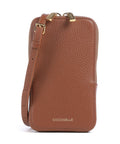 Coccinelle Flor Phone bag cognac