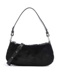 Coccinelle Merveille Synthetic fur Shoulder bag noir