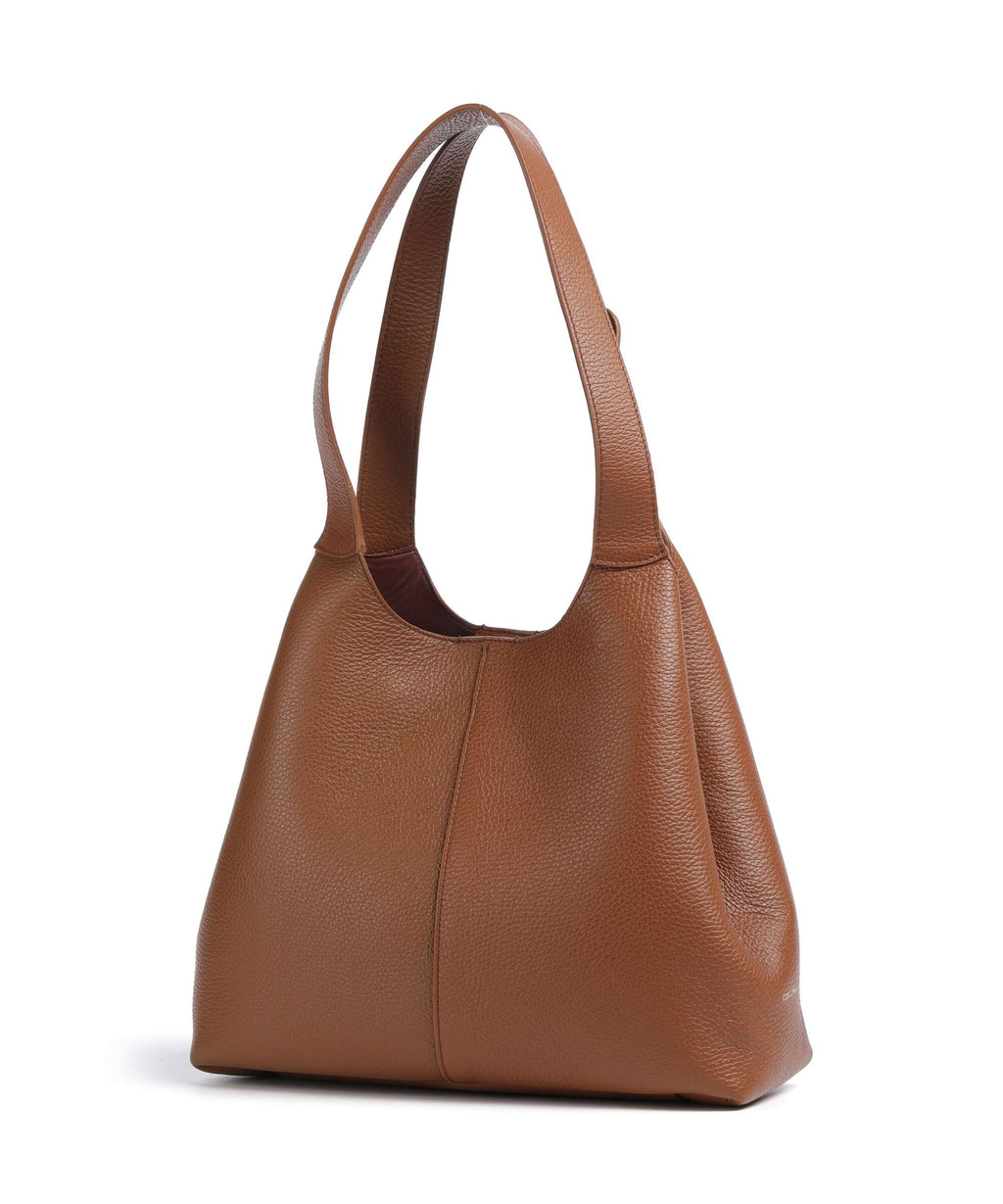 Coccinelle C-Easy Hobo bag cognac