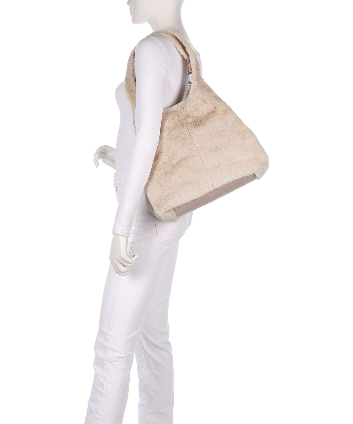 Coccinelle C-Easy Tote bag natural/rosette
