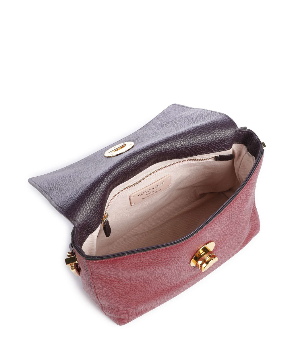 Coccinelle Liya Crossbody bag ribes/prune