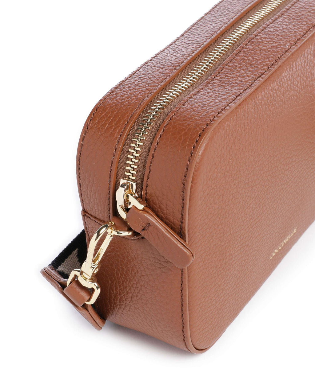 Coccinelle Tebe Crossbody bag cognac