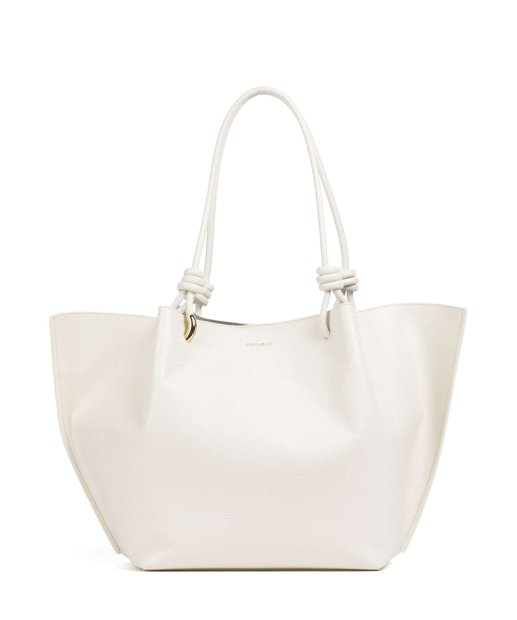 Coccinelle Finn Tote bag pearl