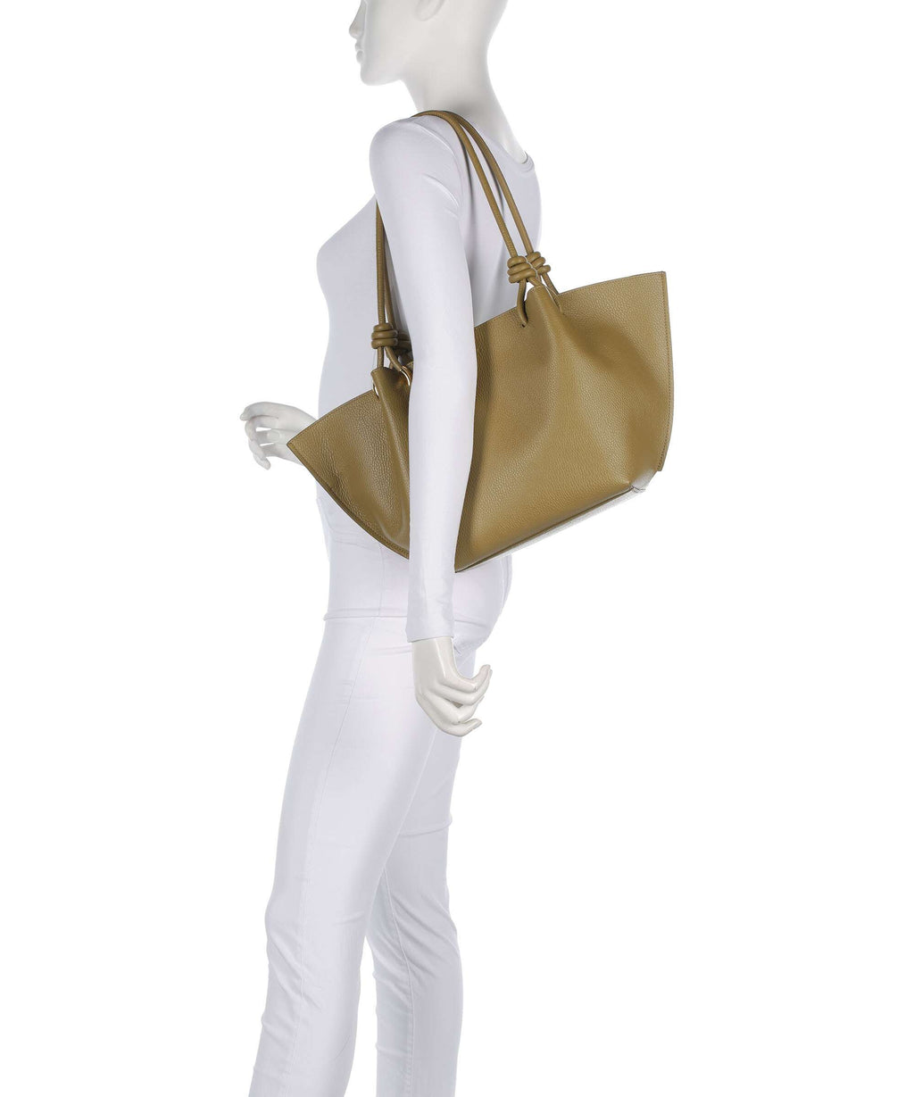 Coccinelle Finn Hobo bag seagrass