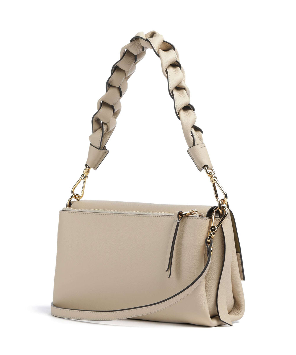Coccinelle Boheme Grana Double Shoulder bag sandshell/seagrass