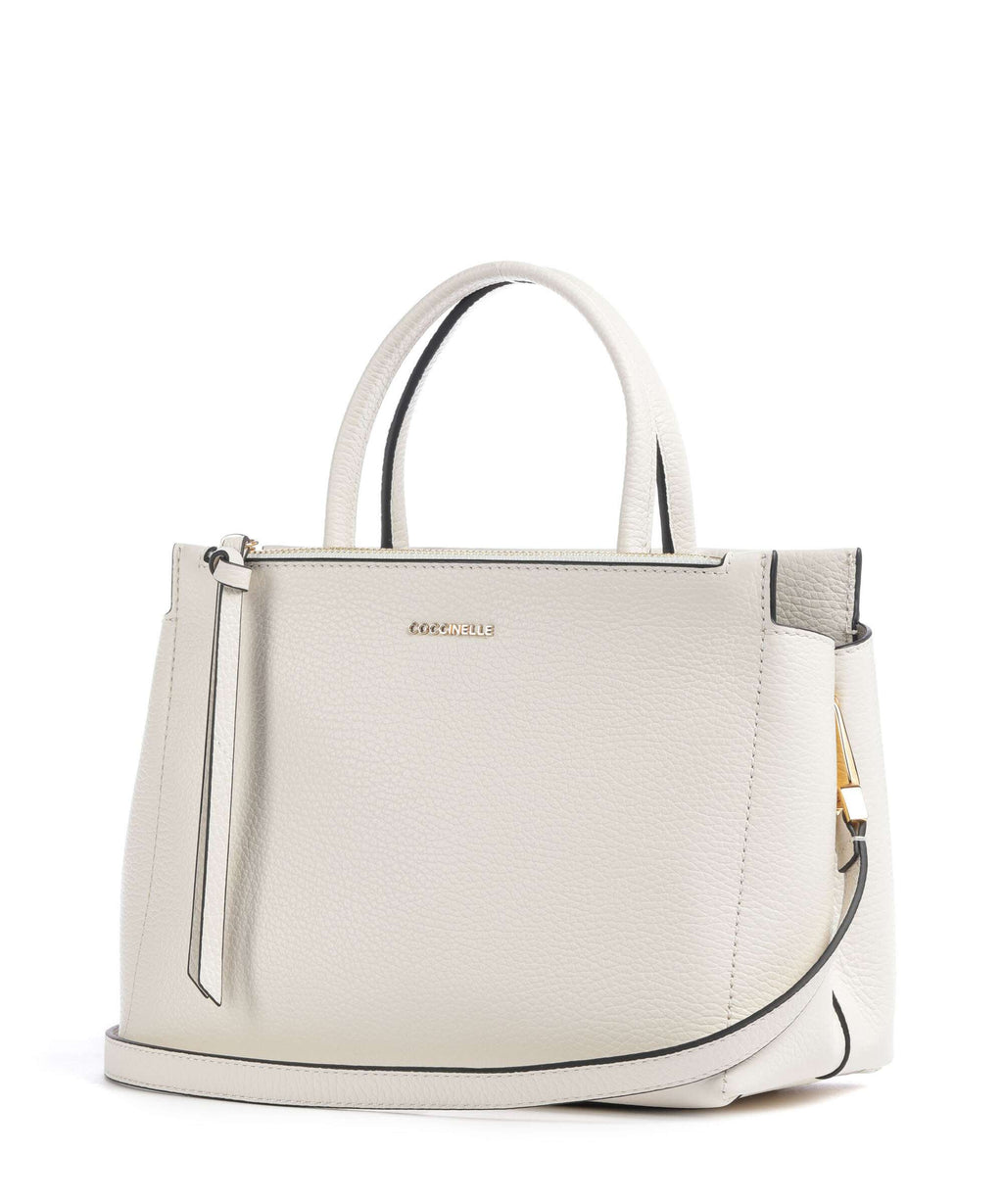 Coccinelle Arlettis Handbag pearl